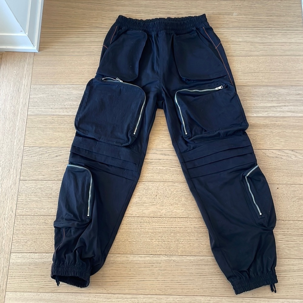 Black Cargo Pants